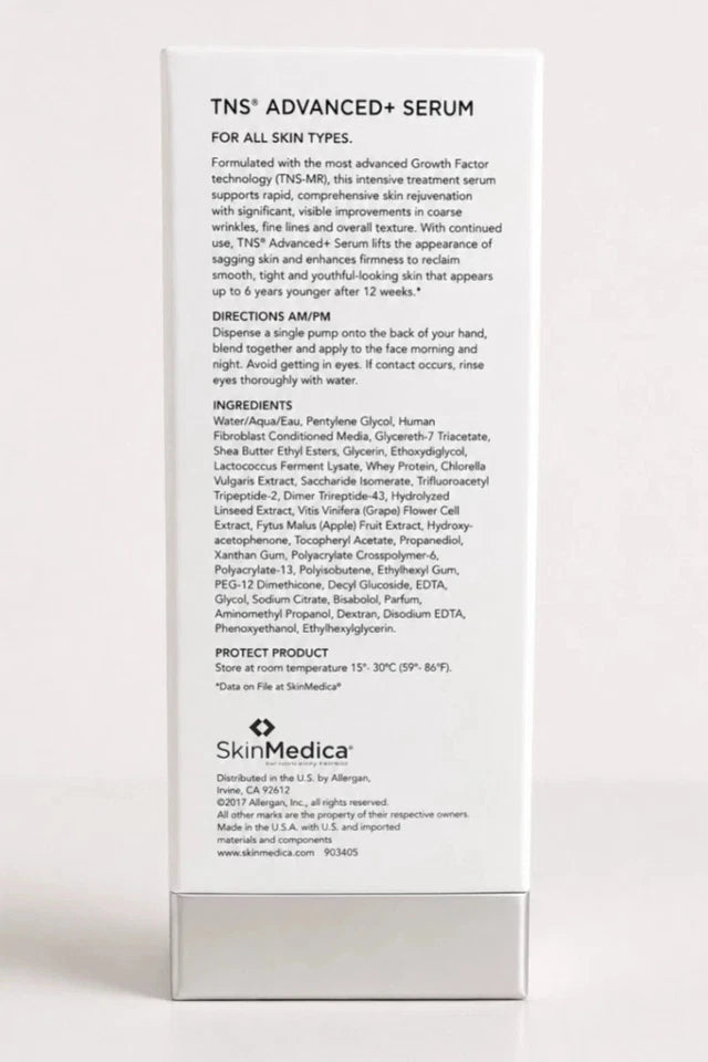 SkinMedica TNS Advanced+ Serum 1 oz – New Sealed