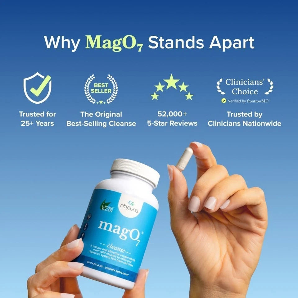 NBPure MagO7 Colon Cleanse – 90 Capsules