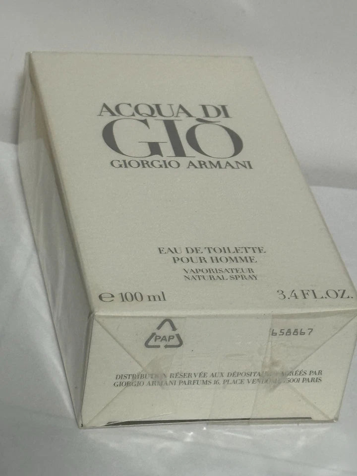 Giorgio Armani Acqua di Giò Eau de Toilette 3.4 oz – Authentic