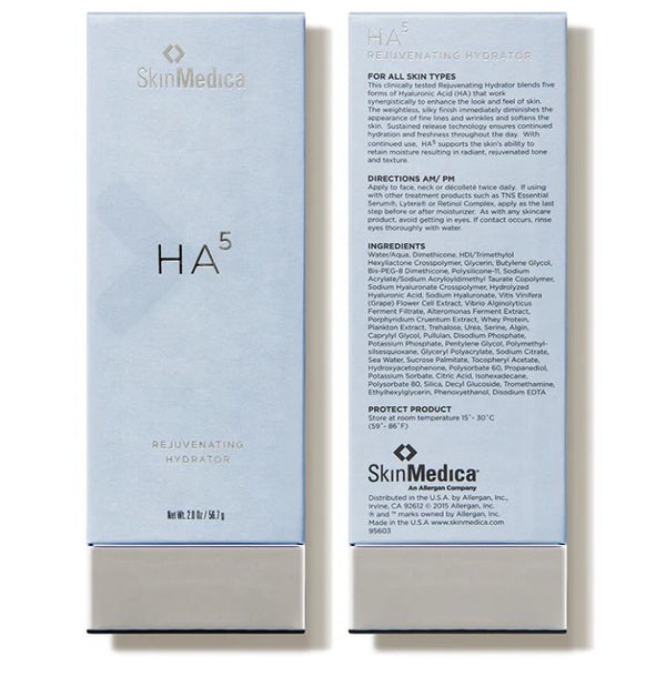 SkinMedica HA5 Rejuvenating Hydrator 2 oz – New Sealed